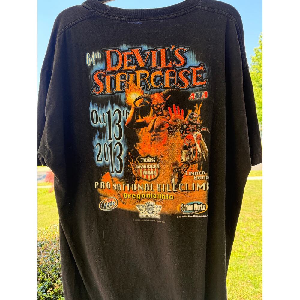 Devils staircase 64th pro national hill climb- 2013- size XL
